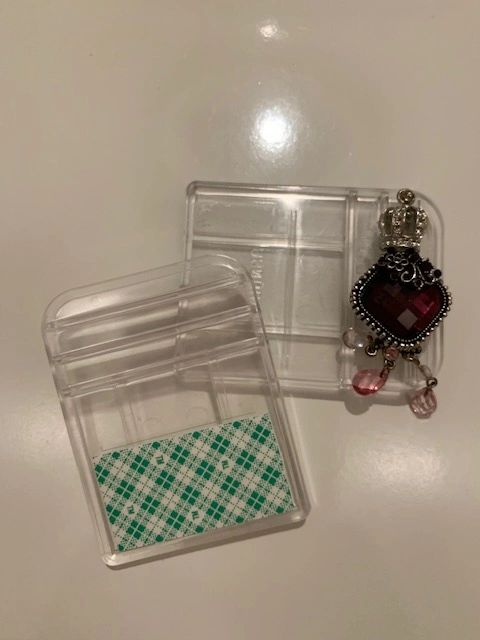 Clear plastic storage boxes decorative ornament